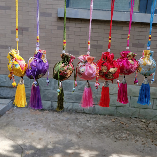 端午中国风复古香囊车挂福袋