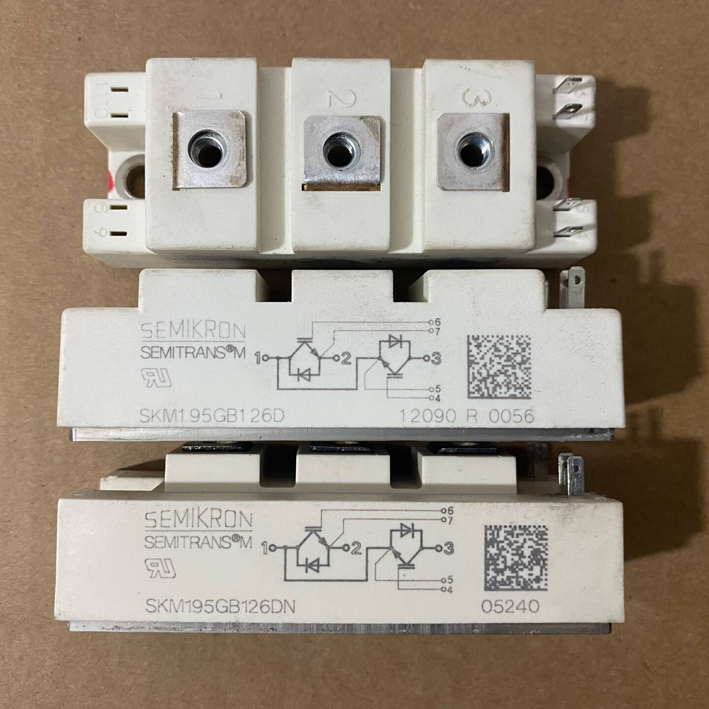 SKM195GB126D   SKM195GB126DN议价 维修!!!