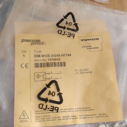 接近开关BIM-M12E-AG4X-H1144议价及维修！