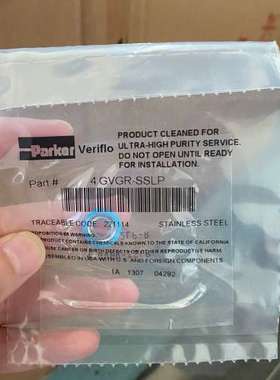 Parker派克金属垫片4GVGR-SSLP议价及维修！