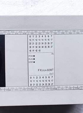 正品PLC FX3GA-60MT-CM，实物拍摄。议价及维修！