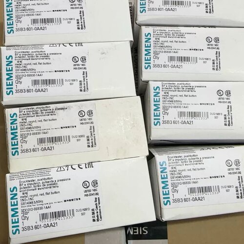 全新原装红色平头按钮 3SB3 601-0AA21 数议价及维修！