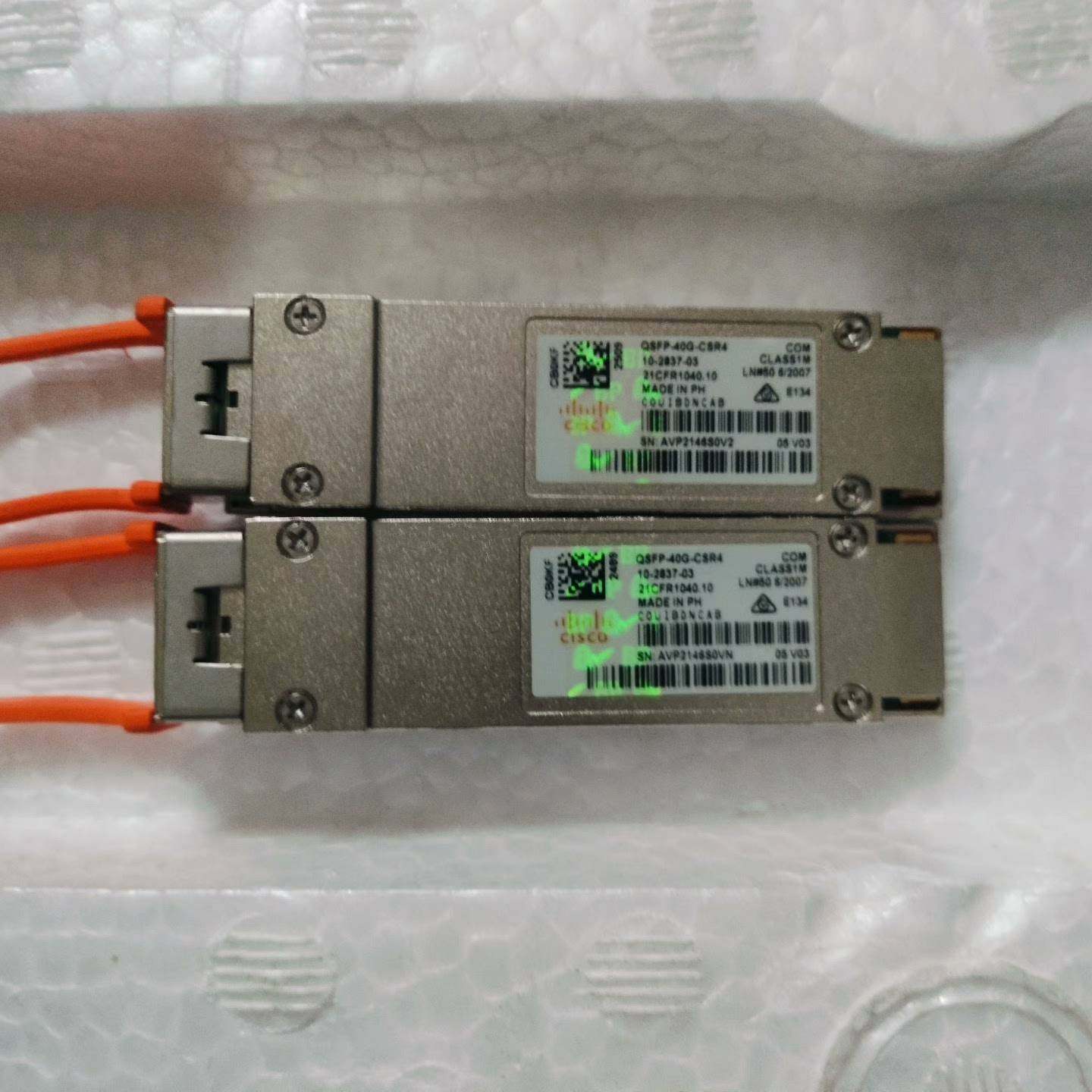 cisco 40g 光模块 QSFP-40G-CSR4议价 维修！！！