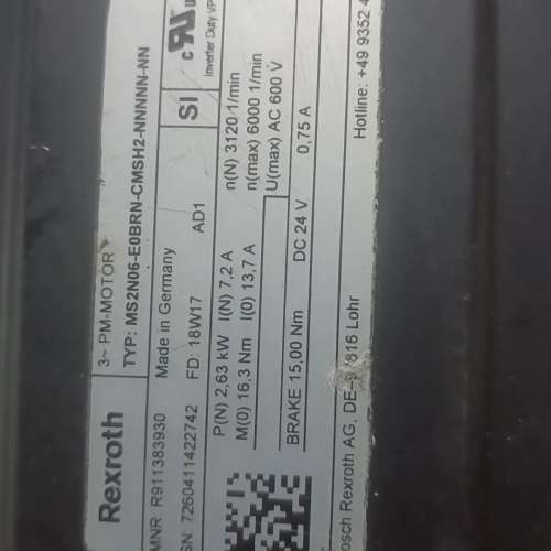 力士乐电机MS2N06-E0BRN-CMSH2-NNNNN-议价及维修！