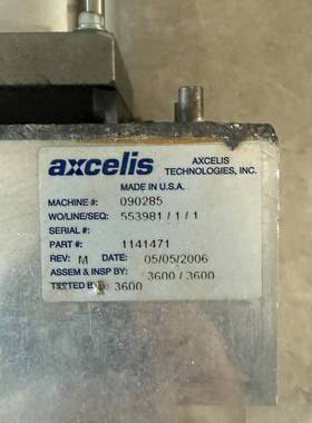 AXCELIS 1141471 090285 553981/议价 维修！！！