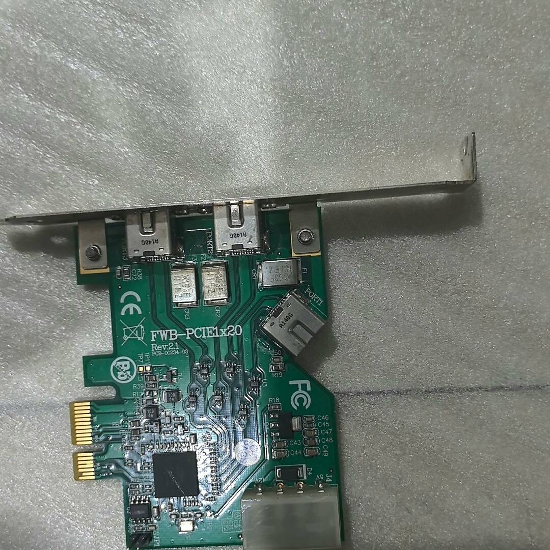 FWB-PCIE1X20 1394B机器视觉工业议价 维修！！！