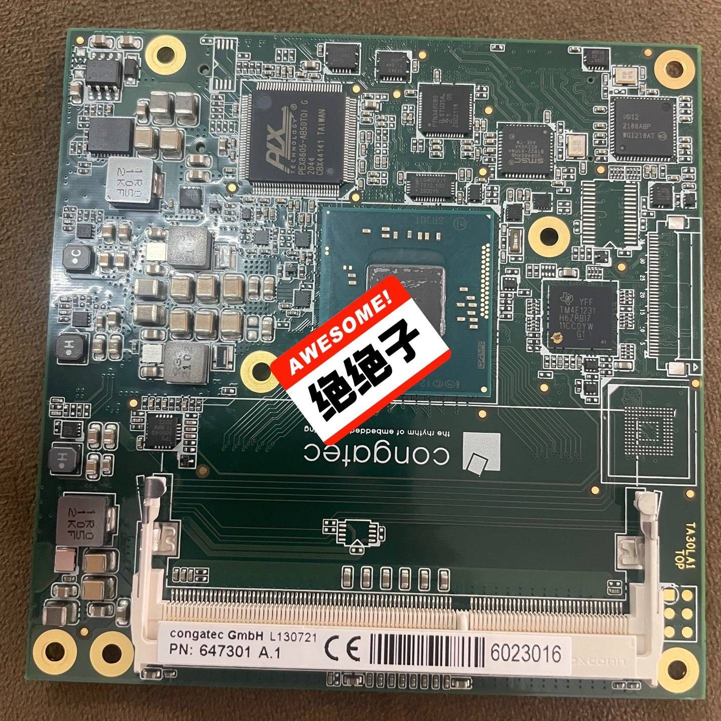 congatec AGL131419 PN:647301 6议价 维修！！！