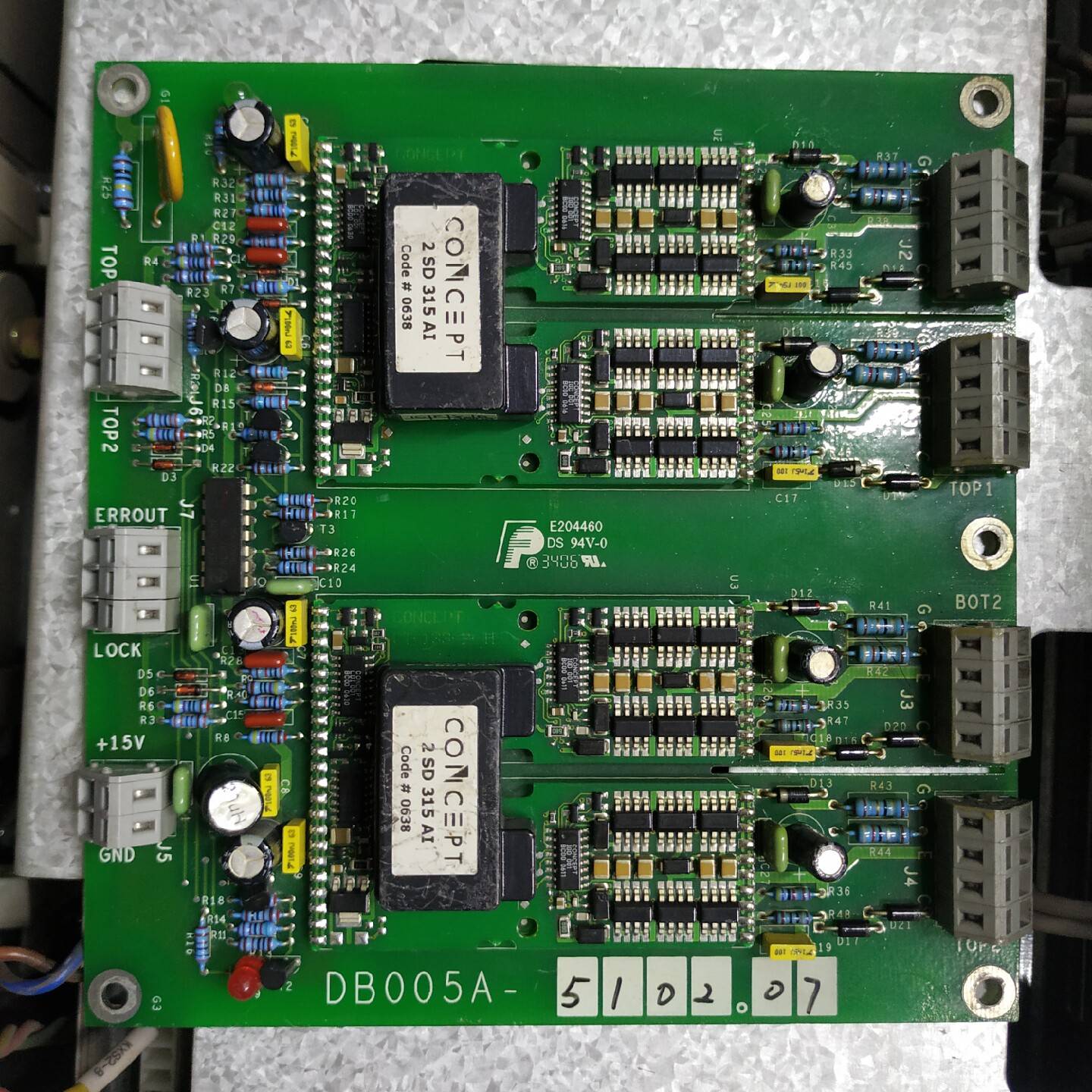 DB005A 功率单元驱动板 明阳龙议价 维修！！！