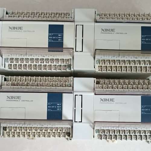 信捷XC3-24T-E，4只，成色实拍图。自带2轴脉冲，功能议价及维修