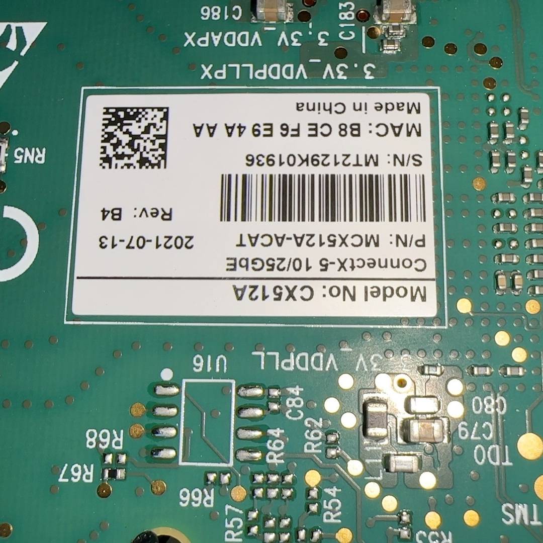 Mellanox MCX512A-ACAT 25G双囗网卡议价 维修！！！