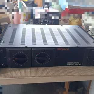 罗兰SRA-1200专业功放机，双声道议价及维修！