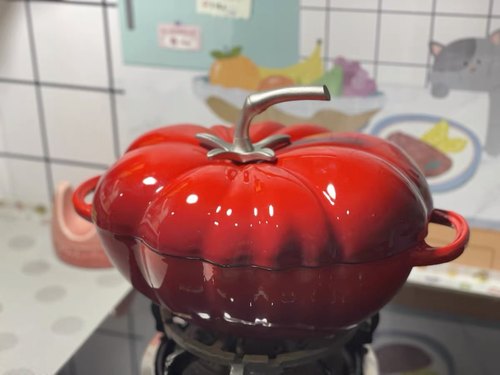 外贸出口番茄锅铸铁珐琅锅椭圆宝宝辅食锅烤箱电磁炉燃气灶通用