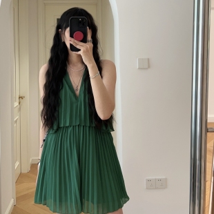 度假风雪纺连体裤 新款 夏装 0.25KG 包邮