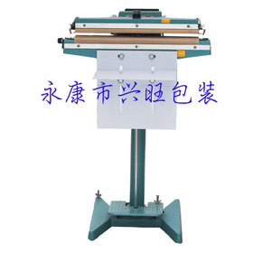 PSF-450系列铝架脚踏封口机 8MM宽封口机铝架上下加热宽口封口机