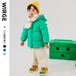 韦氏儿童羽绒服2025新款男童女童冬季轻薄婴儿宝宝外套