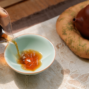 汝窑葫芦杯主人杯单杯品茗茶杯陶瓷个人专用功夫茶具汝瓷福禄寿禧