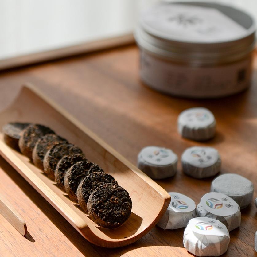 一饼一天雅安藏茶五大茶厂口粮茶