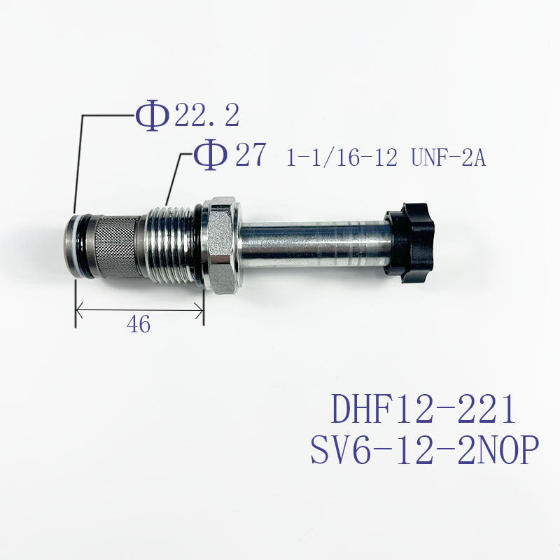 特价二位二通螺纹插装DHF12-221 SV12-21常开保压电磁液压阀