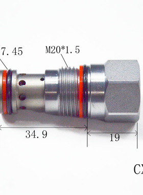 SUN型液压螺纹插装单向阀CXDA/CXFA/CXHA保压