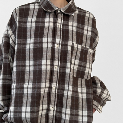 daily check shirt (unisex)