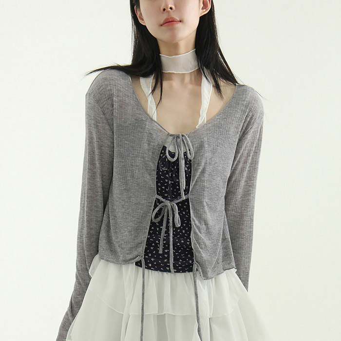 silket string golgi cardigan