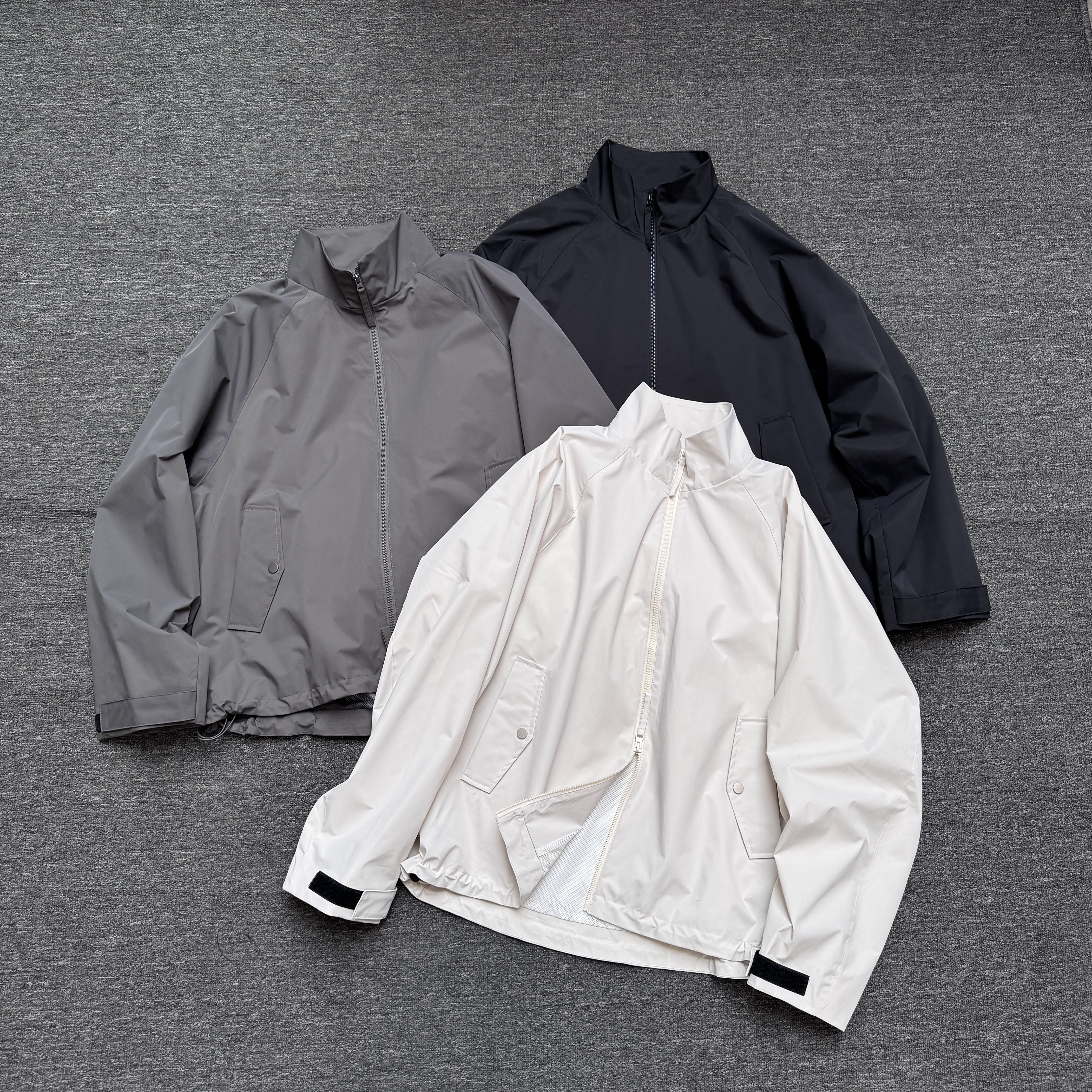 【春款立领夹克】春季男士薄款简约百搭宽松立领休闲夹克外套