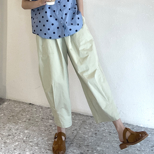 薇语大码女装2023夏季新款阔腿裤休闲裤下装百搭纯色宽松休闲裤