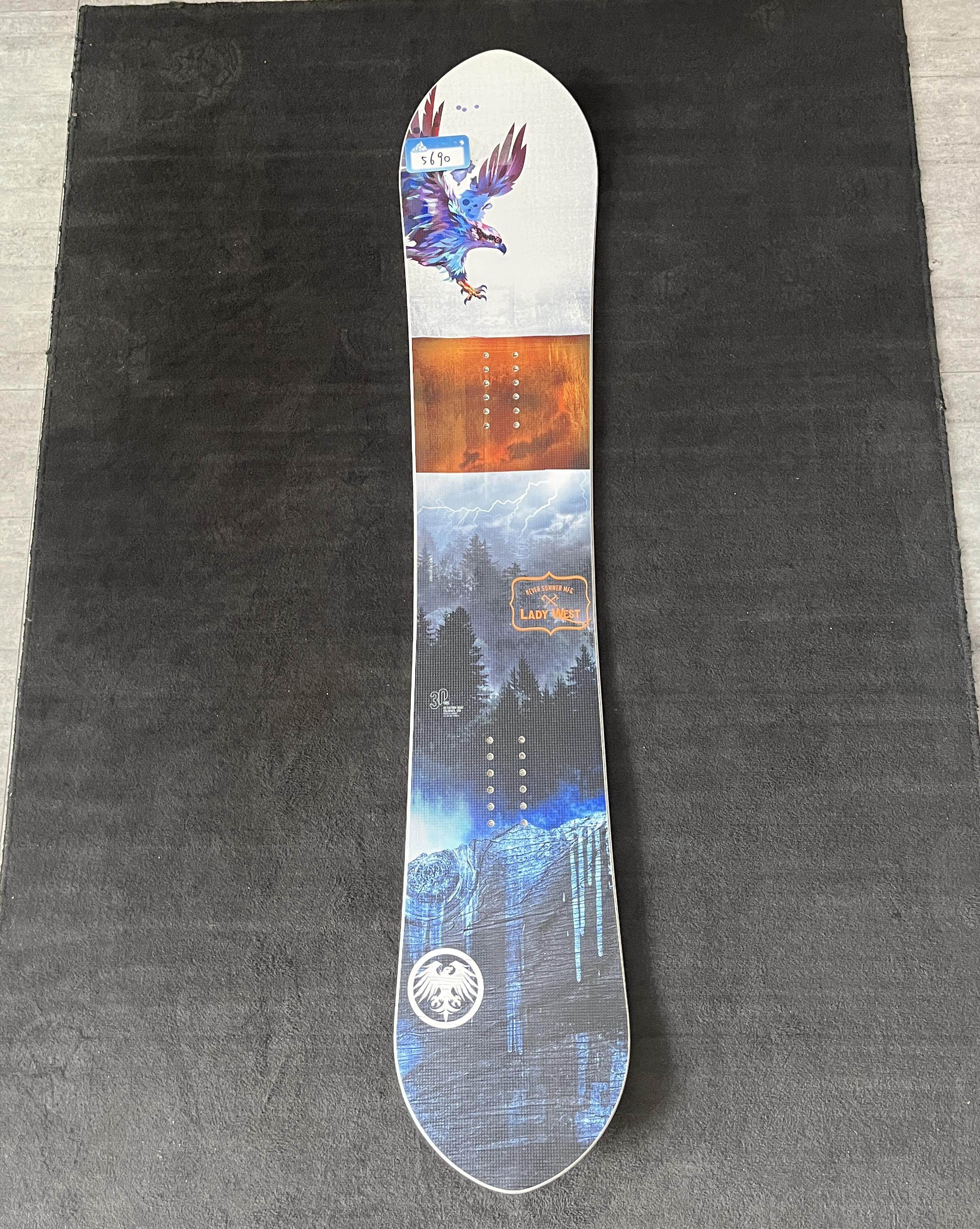 never summer 21-22 lady west女子滑雪板