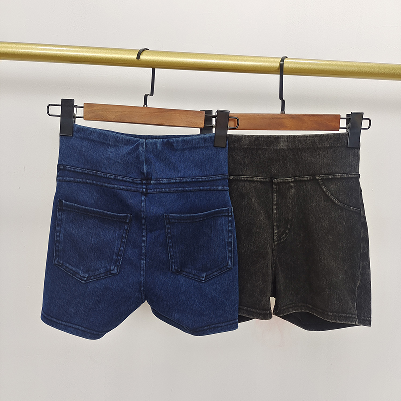 提臀水洗弹力提臀紧身高腰健身裤