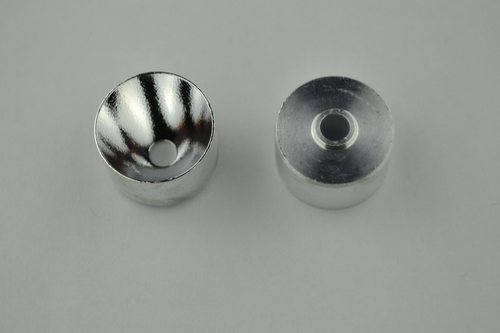 铝合金橘皮手电反光杯