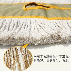 平板拖把替换布尘推布套排拖布罩加厚大号棉线拖把头60 90 110cm