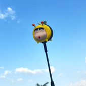 卡通JDM改装 饰球蜡笔小新可爱车外挂饰 宝马minicooper汽车天线装