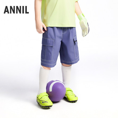 Annil/安奈儿五分裤棉普通休闲裤