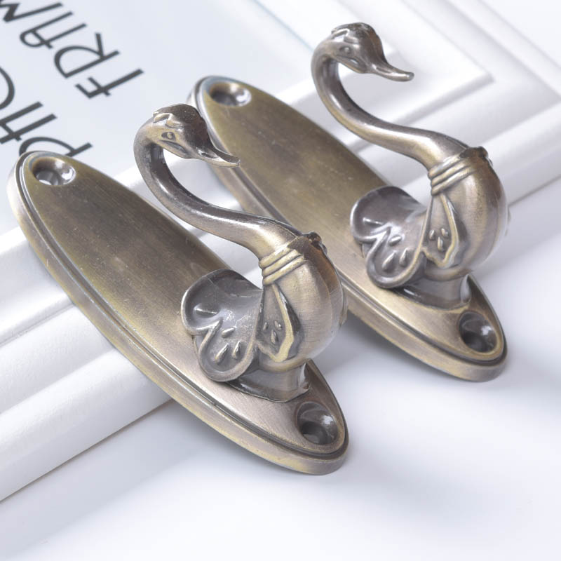 欧式底座绑带配件墙壁窗帘挂钩