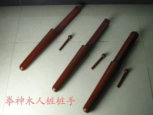 木人桩咏春拳胜桩手桩脚