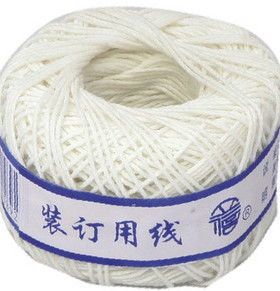 立信2987装订线 立信装订蜡线 财务装订线 白色蜡线 68M