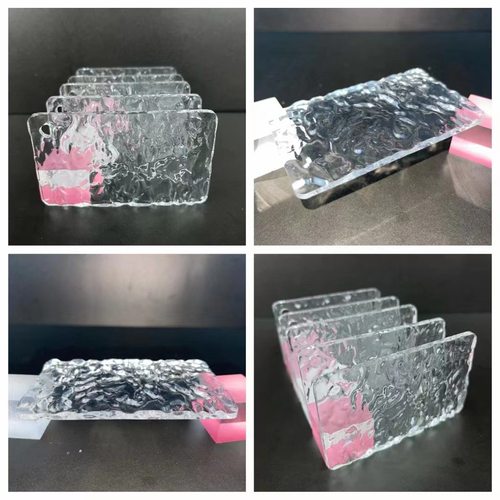 高透明石头纹亚克力板加