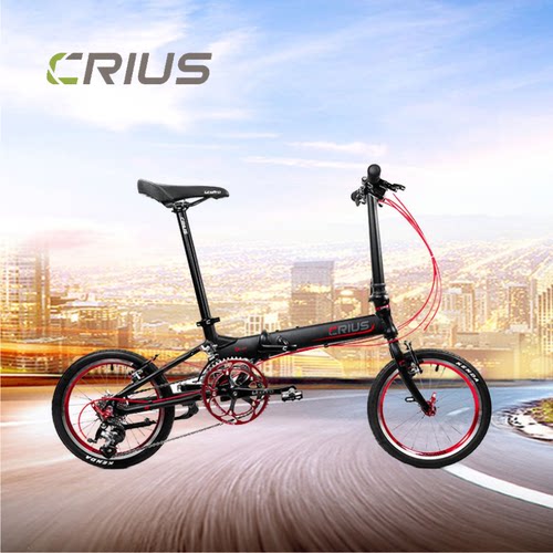 CRIUS 16寸18速20速超轻铝合金折叠自行车风行全国KA1618 KA1609