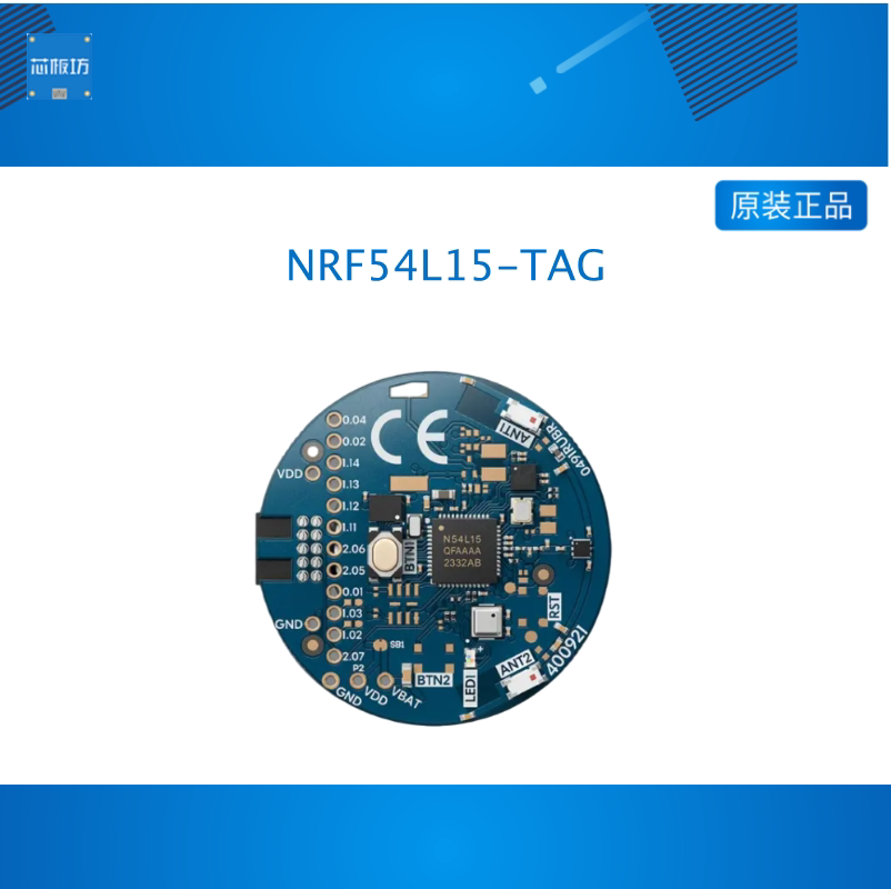 Coin-cell powered Nordic nRF54L15 Tag prototyping platform - 实物图