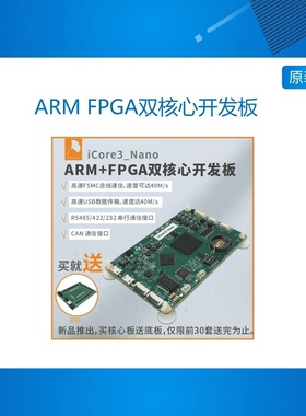 ARM FPGA双核心开发板STM32F4 CycloneIV EP4CE10 iCore3Nano银杏