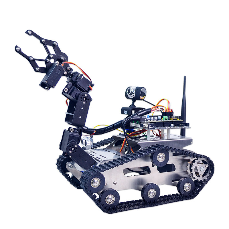 fpga硬件verilog芯片编程wifi蓝牙履带智能小车循迹机器人diy套件