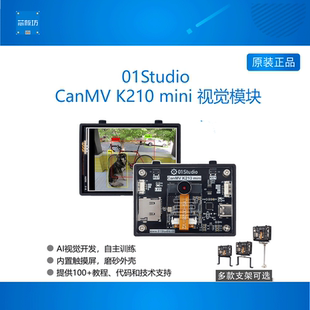 mini视觉识别模块 AI人工智能Python开发板套件 K210 01科技CanMV