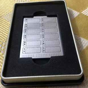 助记词钢板24位不锈钢钛合金私钥BIP39