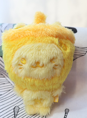 正版尾货 NCTWISH黄色 彩娃 得能勇志 奶茶猫 可爱毛绒娃娃挂饰