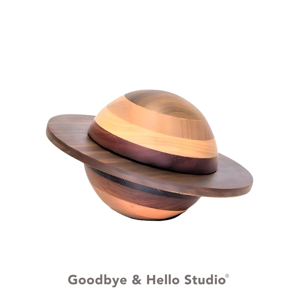 宠物纪念项链Q planet星球猫狗毛发牙齿木质吊坠饰品定制汽车挂件
