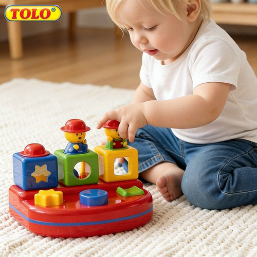 躲猫猫弹跳开关盒Tolo