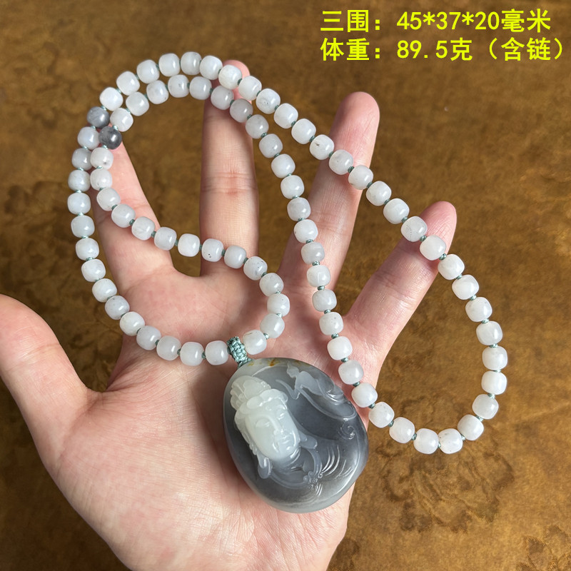 具有收藏升值的黑白分明青花籽料
