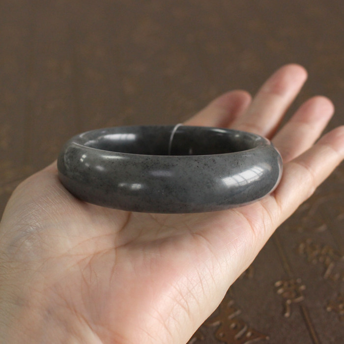 N53.82青花籽料手镯 无原皮 朕®开仓 新疆和田玉籽料,珠宝/钻石/翡翠,手饰,淘宝优惠券,粉丝福利购,淘宝优惠卷