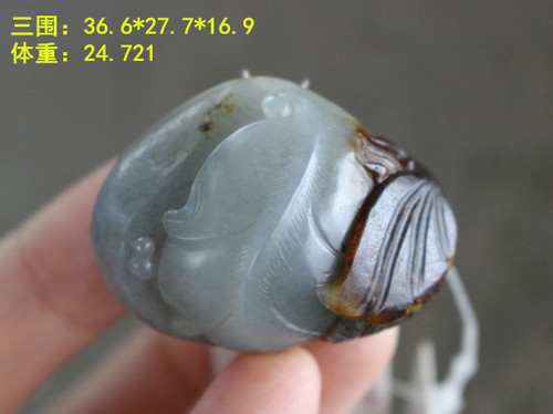 N美皮籽料收藏品和田玉老熟黄沁