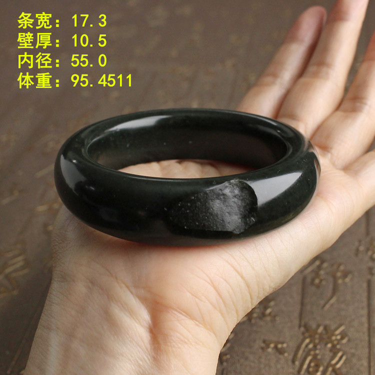 青玉籽料手镯有原皮朕®开仓
